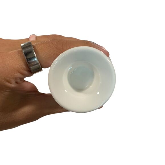 Vintage Royal Tara Pink Floral Bone China Pillar Candle Holder Ireland Cottage - Picture 2 of 8